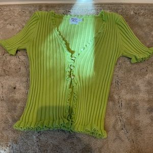 Princess Polly Green Cardigan - small/medium